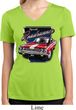 Ladies Shirt Plymouth Roadrunner Moisture Wicking V-neck Tee