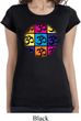 Ladies Shirt Pop Art Om Longer Length Tee T-Shirt