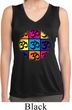 Ladies Shirt Hippie Sun Patch Pocket Sleeveless Moisture Wicking Tee