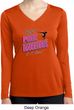 Ladies Shirt Pretty in Pink Dry Wicking Long Sleeve Tee T-Shirt