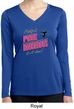 Ladies Shirt Pretty in Pink Dry Wicking Long Sleeve Tee T-Shirt