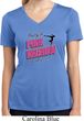 Ladies Shirt Pretty in Pink Moisture Wicking V-neck Tee T-Shirt