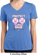 Ladies Shirt Protect 2nd Base Moisture Wicking V-neck Tee T-Shirt