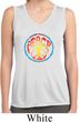 Ladies Shirt Psychedelic Peace Sleeveless Moisture Wicking Tee