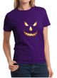 Ladies Shirt Pumpkin Head Tee T-Shirt