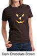 Ladies Shirt Pumpkin Head Tee T-Shirt