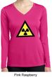 Ladies Shirt Radioactive Triangle Dry Wicking Long Sleeve Tee T-Shirt