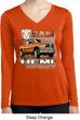 Ladies Shirt Ram Hemi Trucks Dry Wicking Long Sleeve Tee T-Shirt