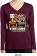 Ladies Shirt Ram Hemi Trucks Dry Wicking Long Sleeve Tee T-Shirt