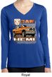 Ladies Shirt Ram Hemi Trucks Dry Wicking Long Sleeve Tee T-Shirt