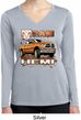 Ladies Shirt Ram Hemi Trucks Dry Wicking Long Sleeve Tee T-Shirt