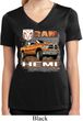 Ladies Shirt Ram Hemi Trucks Moisture Wicking V-neck Tee T-Shirt
