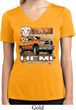 Ladies Shirt Ram Hemi Trucks Moisture Wicking V-neck Tee T-Shirt