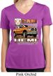Ladies Shirt Ram Hemi Trucks Moisture Wicking V-neck Tee T-Shirt
