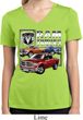 Ladies Shirt Ram Trucks Moisture Wicking V-neck Tee