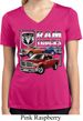 Ladies Shirt Ram Trucks Moisture Wicking V-neck Tee