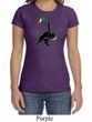 Ladies Shirt Rasta Triangle Crewneck Tee T-Shirt
