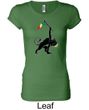 Ladies Shirt Rasta Triangle Longer Length Tee T-Shirt