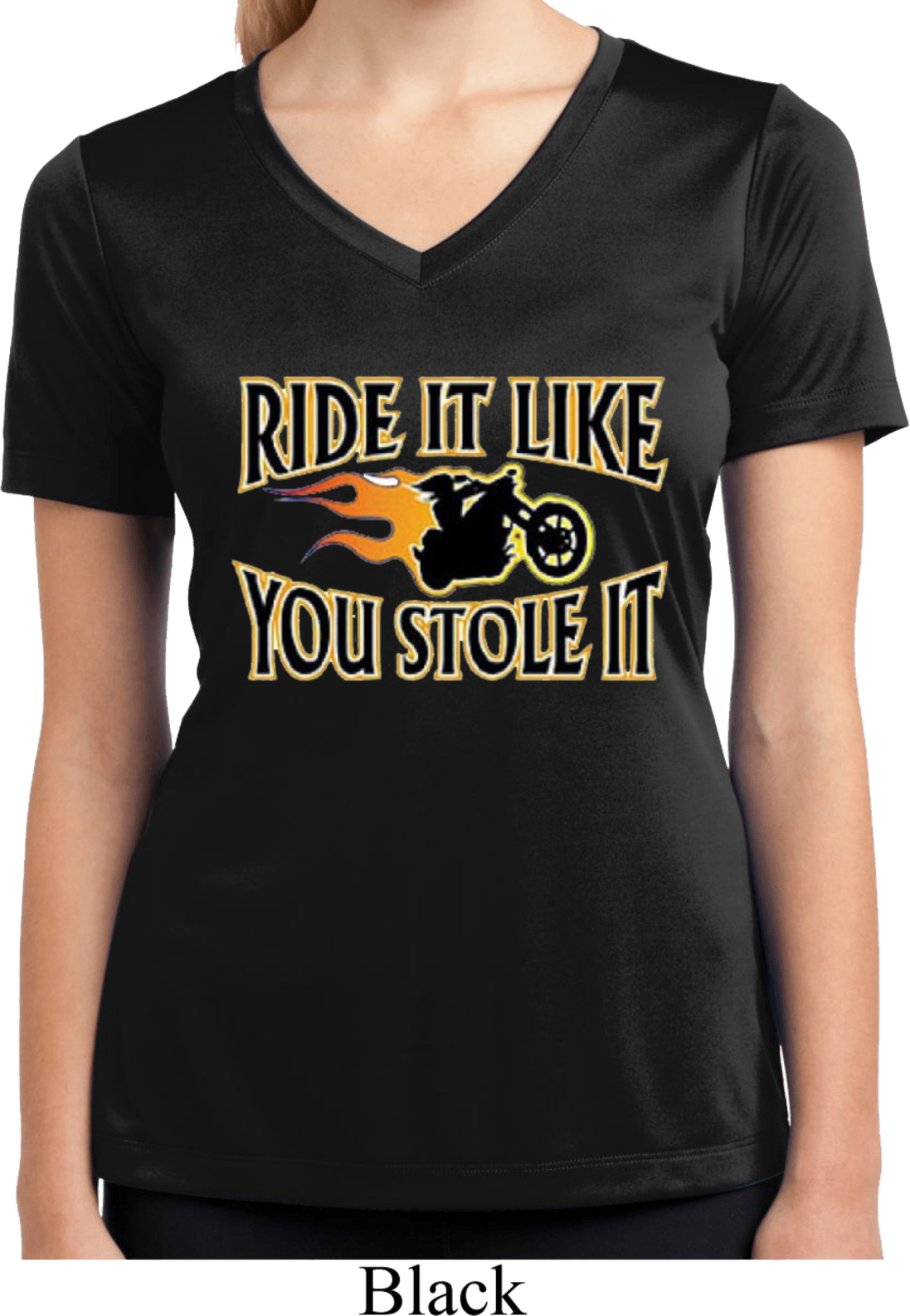 DS “Ride it like you stole it” tee