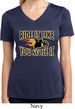 Ladies Shirt Ride It Like You Stole It Moisture Wicking V-neck Tee