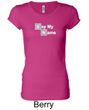 Ladies Shirt Say My Name Longer Length Tee T-Shirt