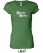 Ladies Shirt Say My Name Longer Length Tee T-Shirt