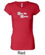 Ladies Shirt Say My Name Longer Length Tee T-Shirt