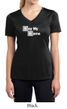 Ladies Shirt Say My Name Moisture Wicking V-neck Tee T-Shirt