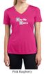 Ladies Shirt Say My Name Moisture Wicking V-neck Tee T-Shirt