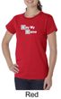 Ladies Shirt Say My Name Organic Tee T-Shirt