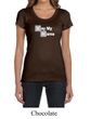 Ladies Shirt Say My Name Scoop Neck Tee T-Shirt