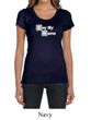 Ladies Shirt Say My Name Scoop Neck Tee T-Shirt