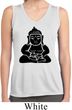 Ladies Shirt Shadow Buddha Sleeveless Moisture Wicking Tee T-Shirt