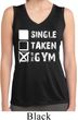Ladies Shirt Single Taken Gym Sleeveless Moisture Wicking Tee T-Shirt