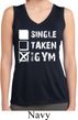 Ladies Shirt Single Taken Gym Sleeveless Moisture Wicking Tee T-Shirt