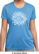 Ladies Shirt Sketch Lotus Moisture Wicking Tee T-Shirt