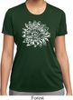 Ladies Shirt Sketch Lotus Moisture Wicking Tee T-Shirt