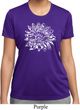 Ladies Shirt Sketch Lotus Moisture Wicking Tee T-Shirt