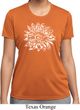 Ladies Shirt Sketch Lotus Moisture Wicking Tee T-Shirt