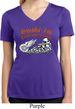 Ladies Shirt Smoke Em Moisture Wicking V-neck Tee