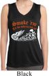 Ladies Shirt Smoke Em Sleeveless Moisture Wicking Tee