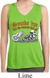 Ladies Shirt Smoke Em Sleeveless Moisture Wicking Tee