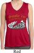 Ladies Shirt Smoke Em Sleeveless Moisture Wicking Tee
