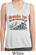 Ladies Shirt Smoke Em Sleeveless Moisture Wicking Tee