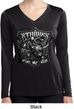 Ladies Shirt Stooges Bike Week Dry Wicking Long Sleeve Tee T-Shirt
