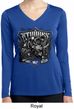 Ladies Shirt Stooges Bike Week Dry Wicking Long Sleeve Tee T-Shirt
