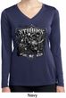 Ladies Shirt Stooges Bike Week Dry Wicking Long Sleeve Tee T-Shirt