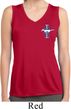 Ladies Shirt The Legend Lives Crest Sleeveless Moisture Wicking Tee