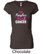 Ladies Shirt Tougher Than Cancer Longer Length Tee T-shirt