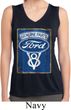 Ladies Shirt V8 Genuine Ford Parts Sleeveless Moisture Wicking Tee